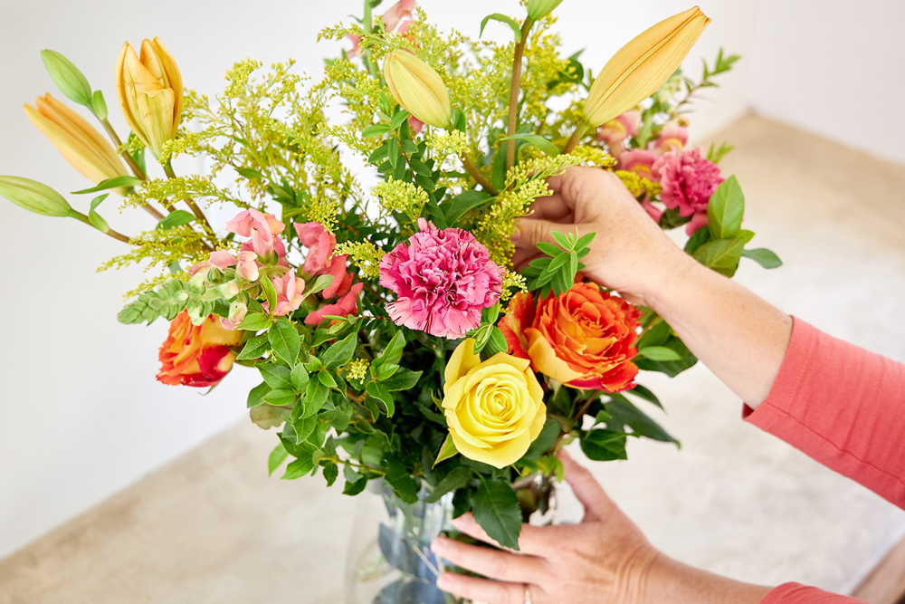 Brightening up your home with fresh flowers